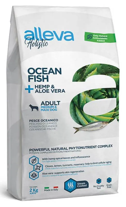 Alleva Holistic Adult Medium & Maxi (Океаническая рыба)