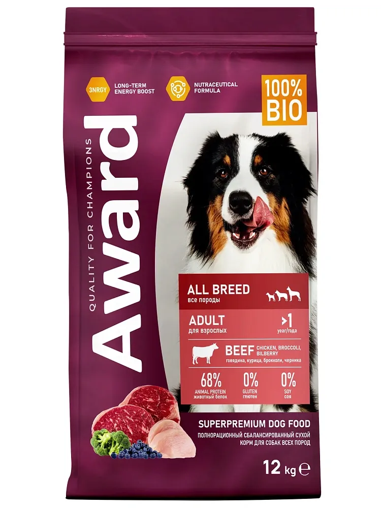 Award Adult Dog (Говядина, курица)