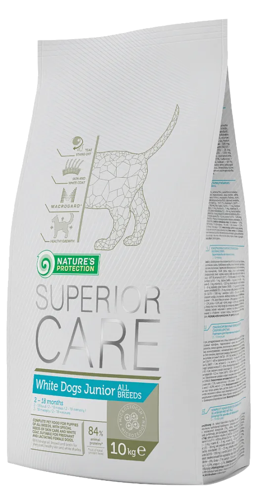Nature's Protection SC White Dogs Junior All Breeds
