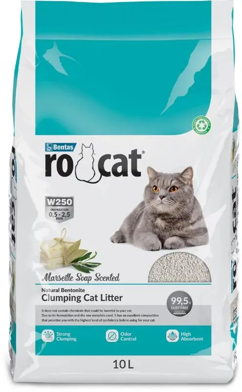 RO-CAT Наполнитель бентонитовый Marseille Soap