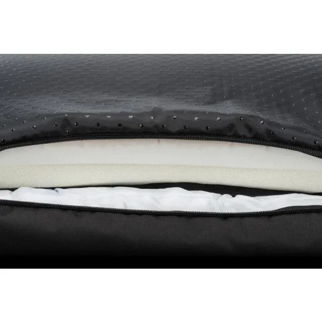 Trixie Лежак квадратный с бортиком Samoa Vital, черный