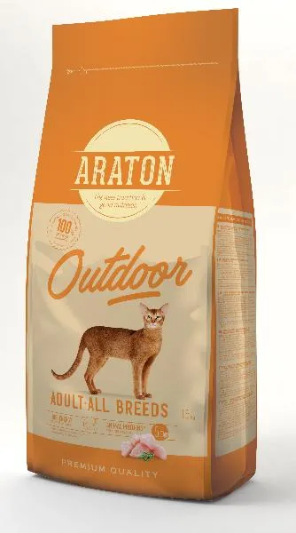 Araton Adult Outdoor Cat (Курица и индейка)