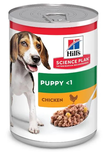 Hill's Science Plan Консервы для щенков для поддержания здорового роста и развития (курица)