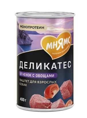 Мнямс консервы для собак Мусака по-Ираклионски