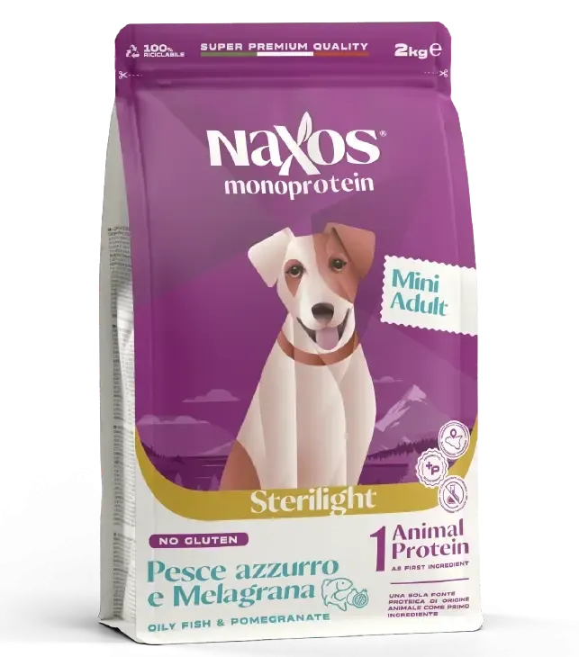 Naxos Adult Mini Sterilight (Рыба, гранат)