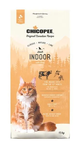 Корм Chicopee CNL Indoor (Говядина) для кошек