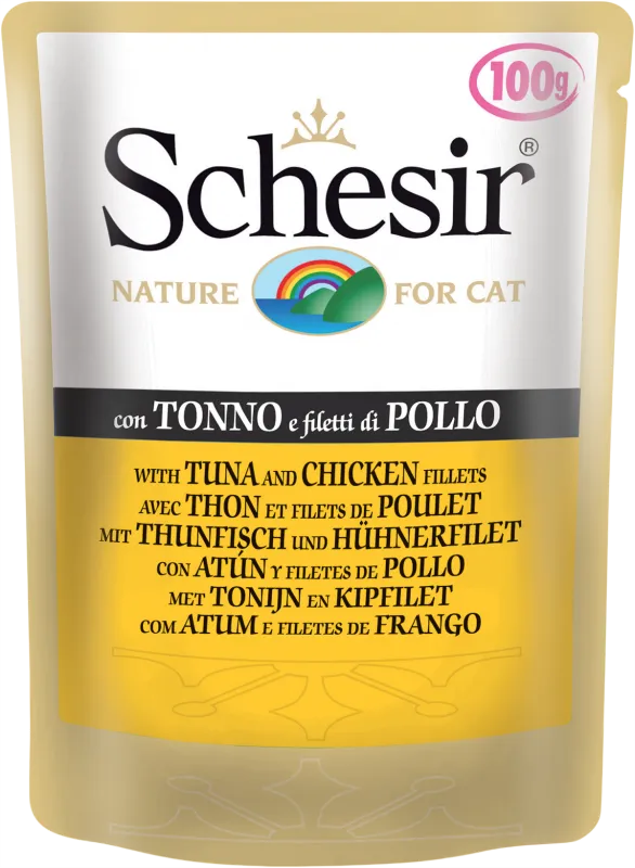 Schesir Tuna Chicken (Тунец, цыпленок) 100 г