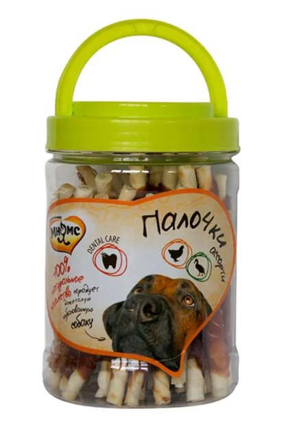 Мнямс Палочки с куриным и утиным мясом для собак