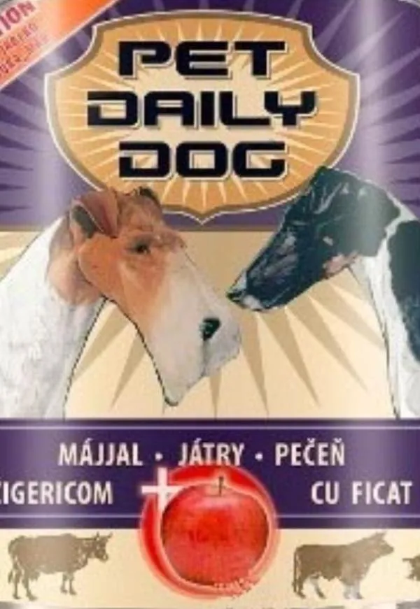 Piko Pet Консервы "Pet Daily Dog Liver + apple"