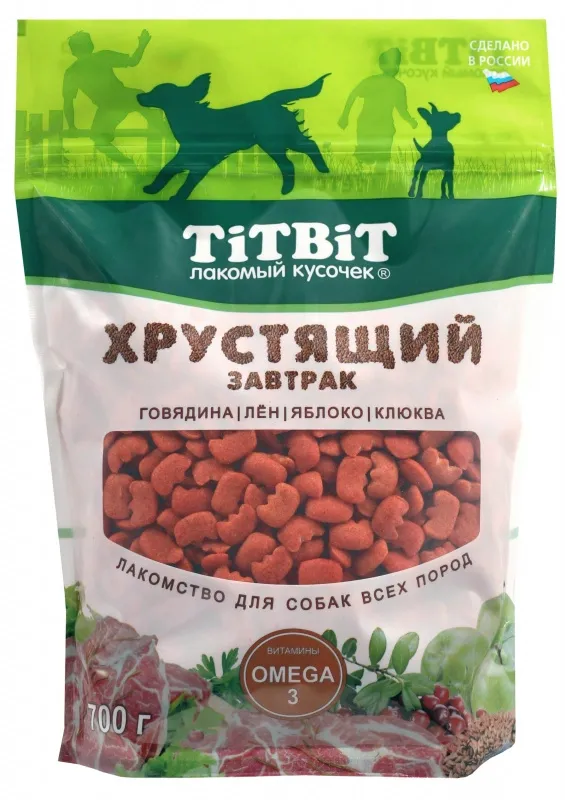 ТИТБИТ Хрустящий завтрак с говядиной