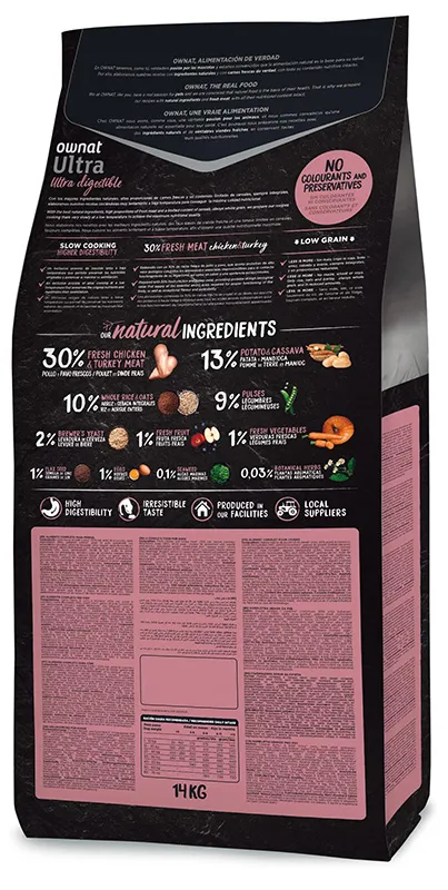 OWNAT Ultra Medium Junior (Курица, индейка)