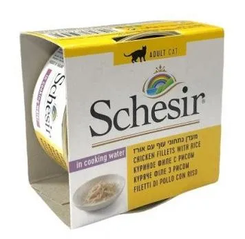 Schesir Cat chicken & rice (Цыпленок, рис)