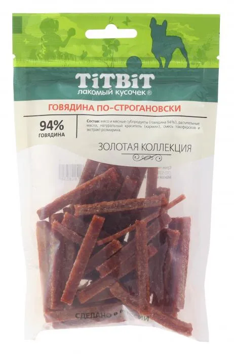 ТИТБИТ Говядина по-строгановски