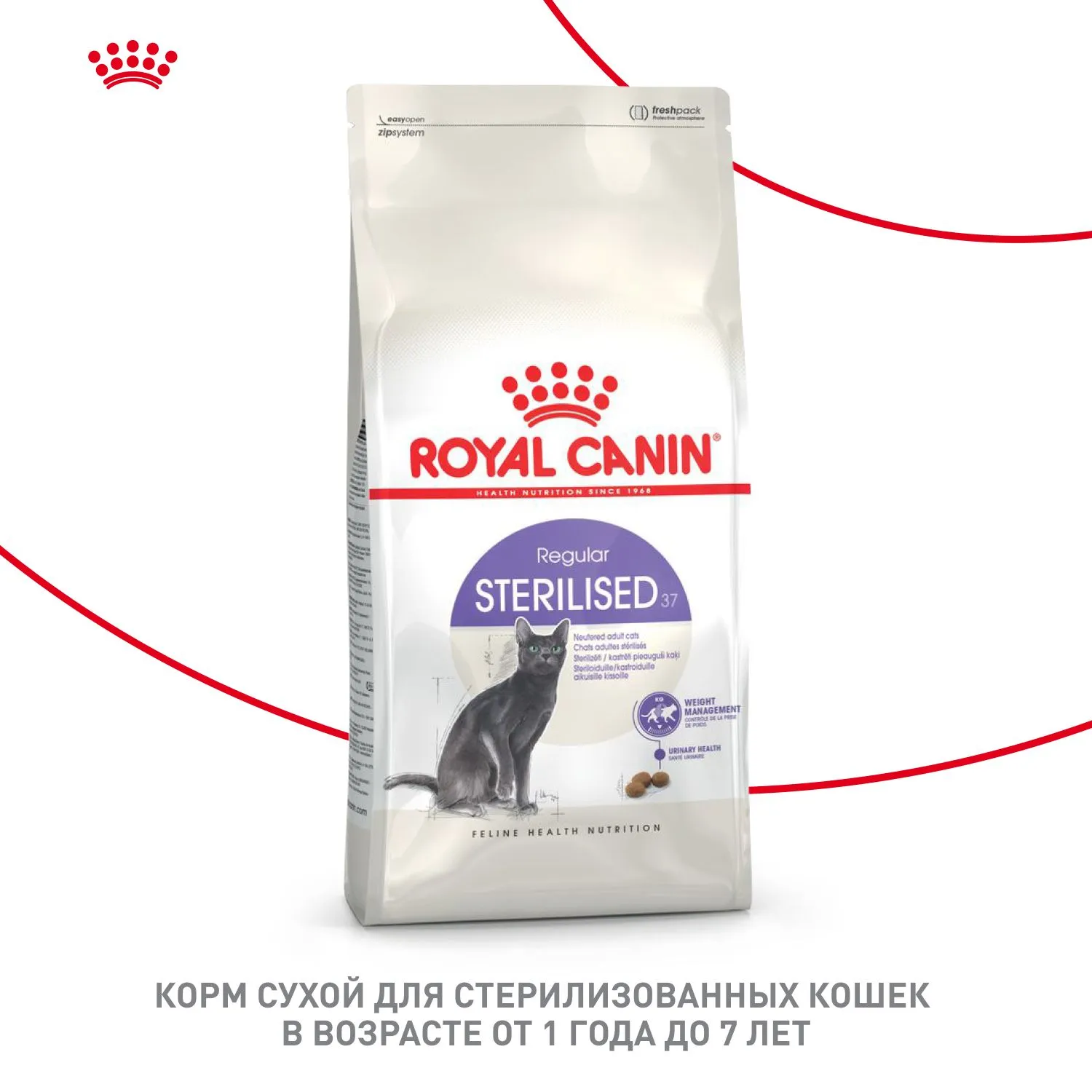 Корм для кошек Royal Canin Sterilised 37