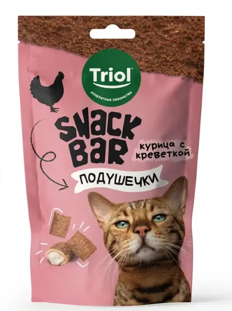 Triol Snack Bar Мини-подушечки с начинкой из курицы с креветкой