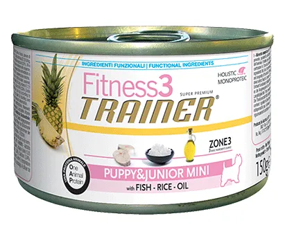 Trainer Fitness Puppy & Junior Mini (Рыба, рис)