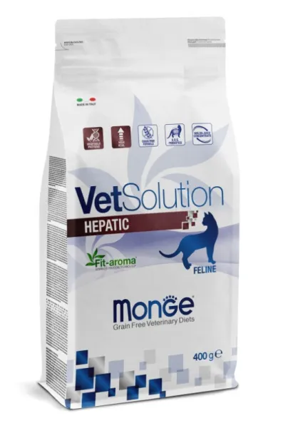 Monge VetSolution Hepatic Cat лечебный корм для кошек