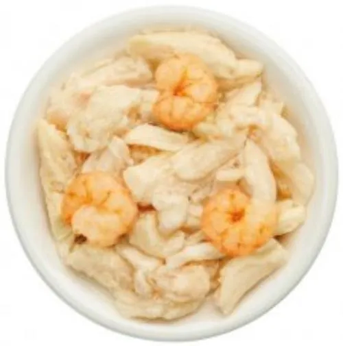 "Деревенские лакомства" Курица с креветкой в нежном желе