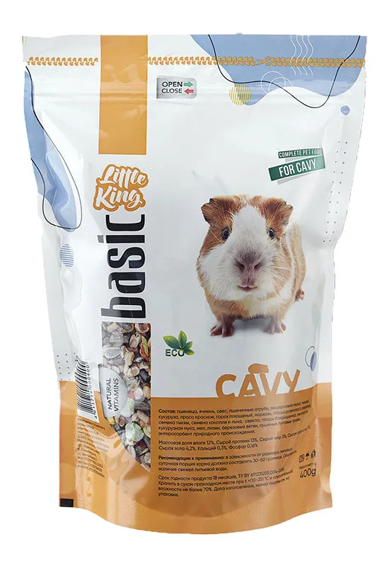 Little King корм для морских свинок, 400 г