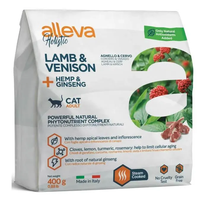 Alleva Holistic Adult Cat (Ягненок и оленина)