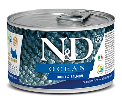 Консервы Farmina N&D Ocean Dog Adult Mini (Форель, лосось)