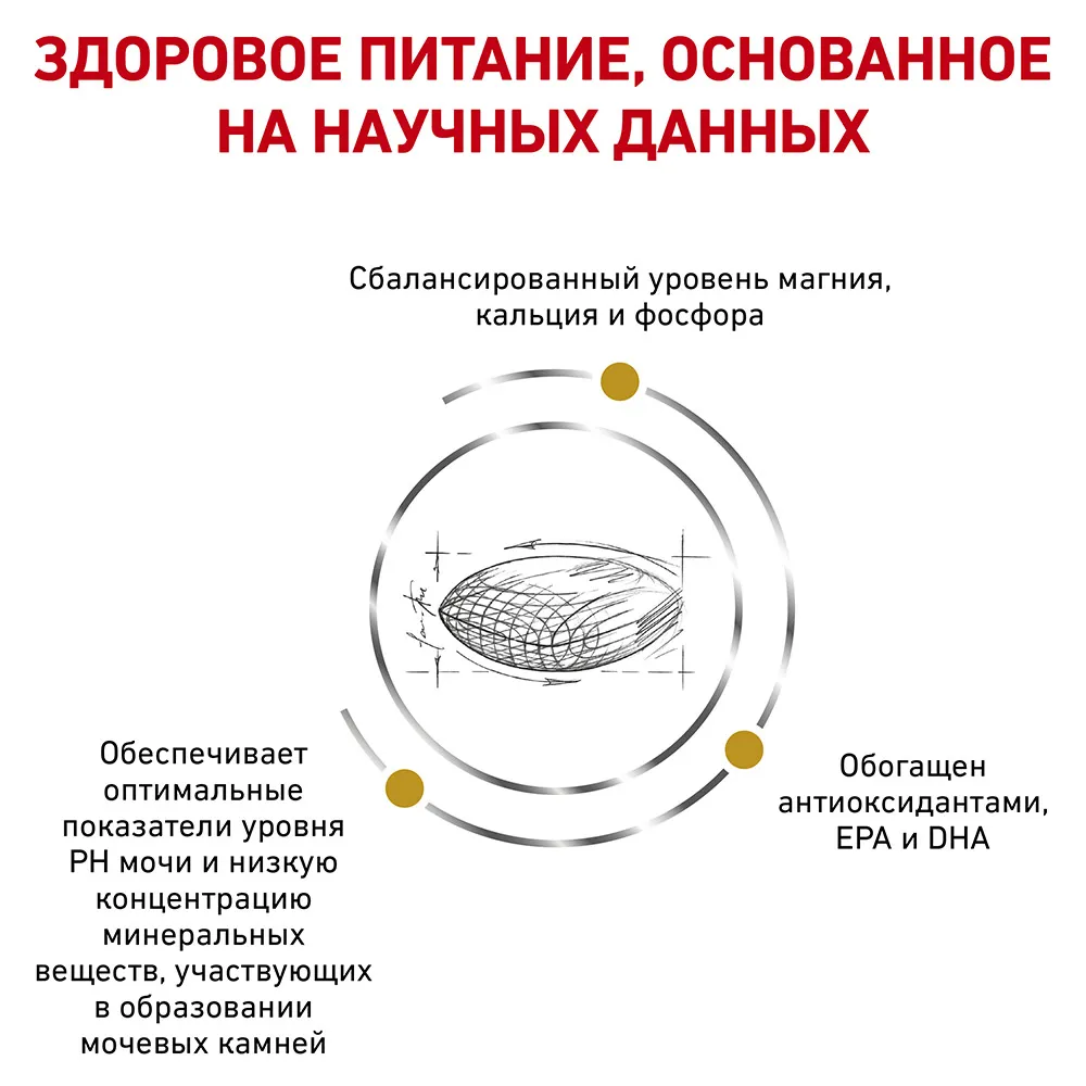 Корм Royal Canin Urinary S/O Dog для взрослых собак при мочекаменной болезни