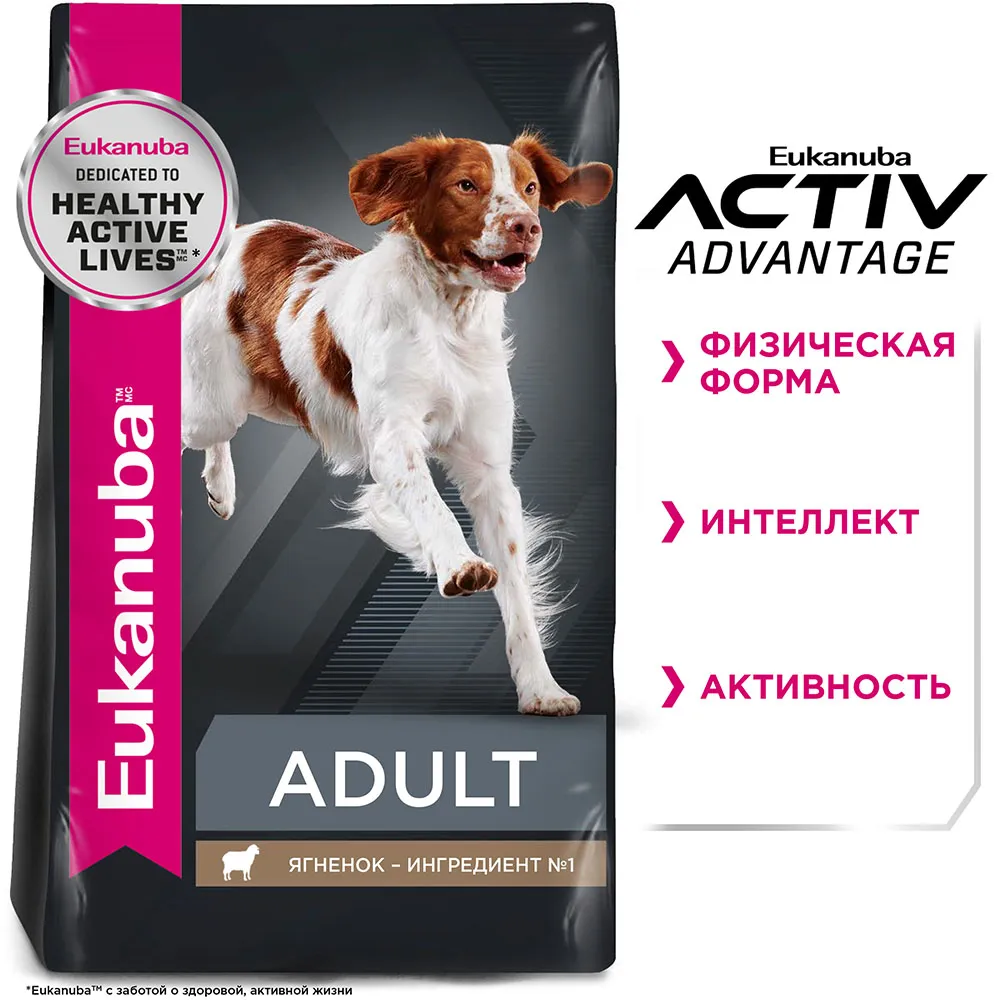 Eukanuba Adult All Breed (Ягненок)
