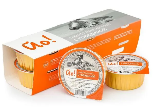 Йо! Паштет печеночный (Говядина)