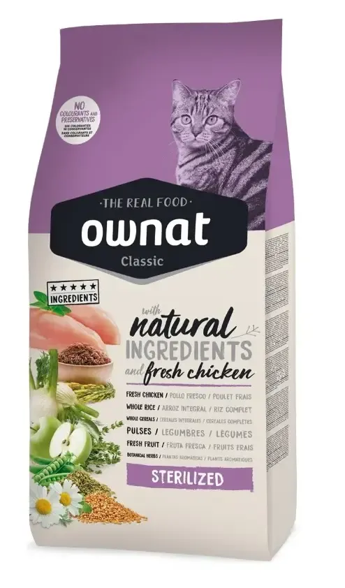 OWNAT Classic Sterilized Cat (Курица)
