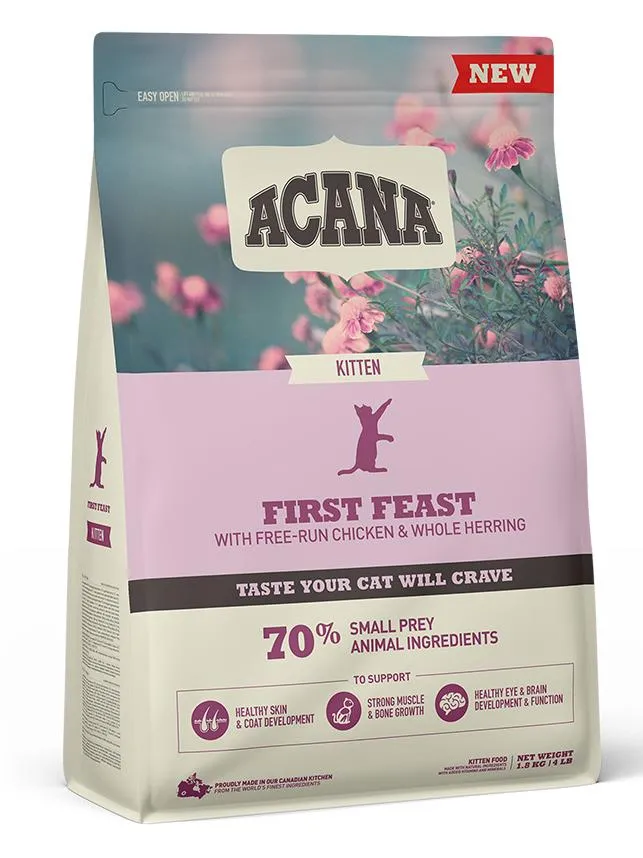 ACANA FIRST FEAST Kitten (Курица, рыба)