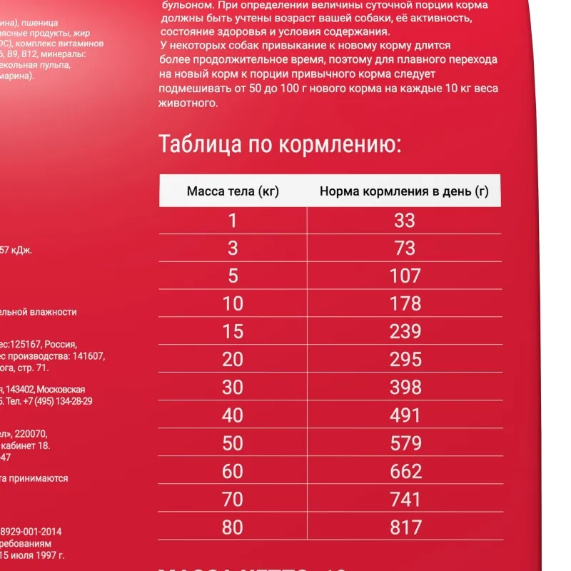 Darsi Adult для собак крупных пород (Мясное ассорти)