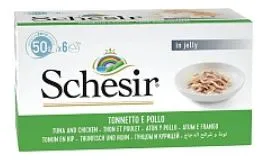 Schesir Tuna Chicken Box (Тунец и курица), 6 шт х 50 г