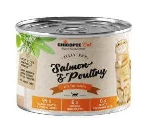 Chicopee Adult Cat (Желе с лососем и домашней птицей)