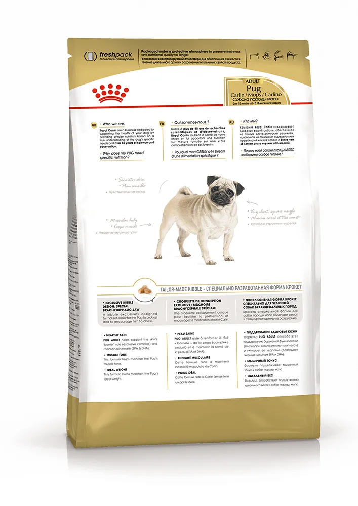 Корм Royal Canin Pug Adult для собак