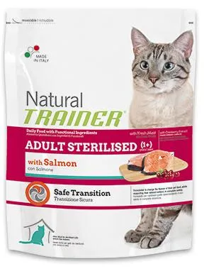 Корм Trainer Natural Adult Sterilised (Лосось) для кошек