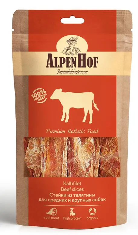 AlpenHof Стейки из телятины для средних и крупных собак