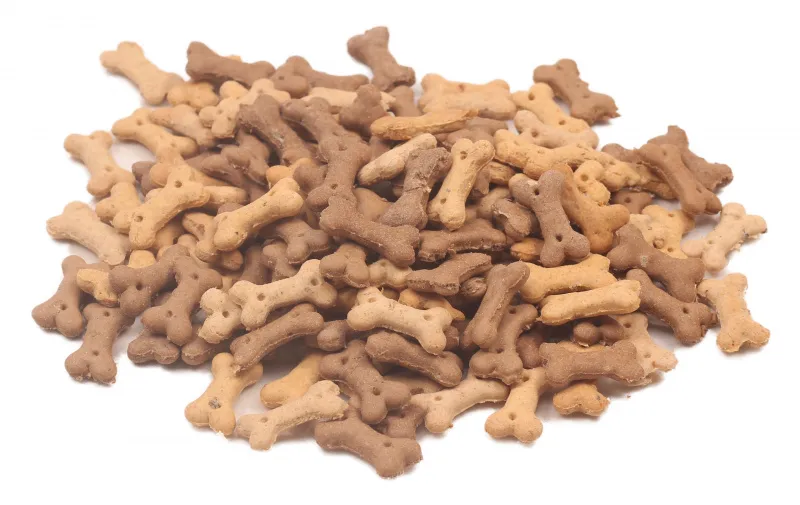 ТИТБИТ Бисквиты Мясные косточки мини для собак (Новогодняя коллекция)