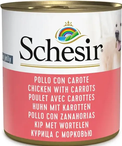 Schesir Dog Chicken Carrots (Курица, морковь)