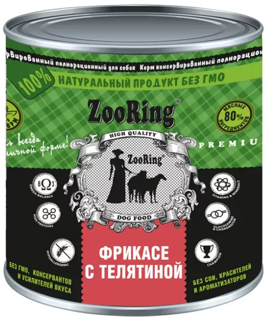 ZooRing Dog Паштет (Фрикасе с телятиной)