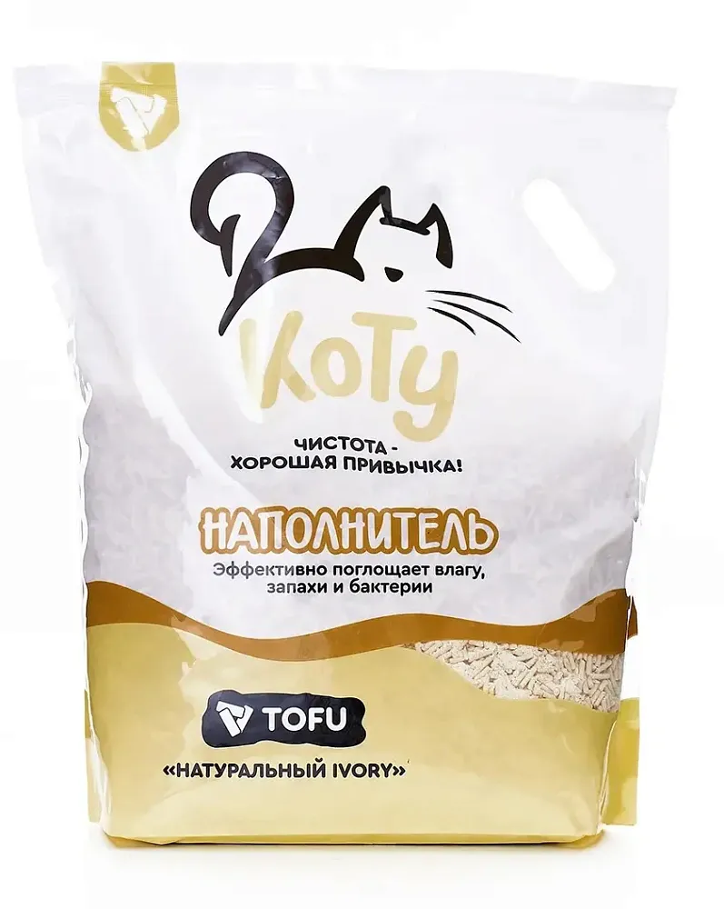 КОТУ Наполнитель TOFU Натуральный IVORY