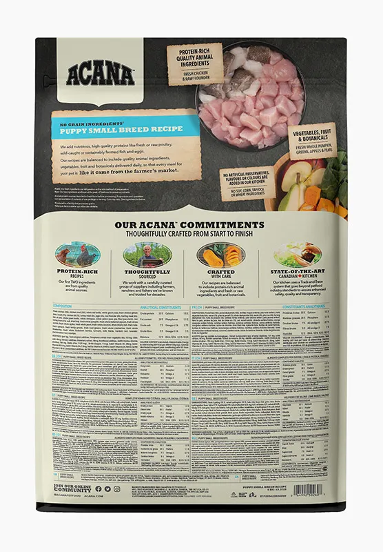 ACANA PUPPY SMALL BREED (для щенков)