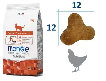 Корм Monge Cat Senior (Курица) для кошек