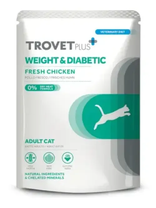 Trovet Plus Пауч Weight & Diabetic (Курица)