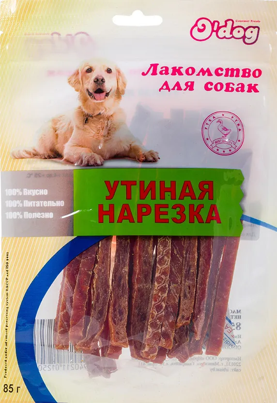 O'dog Лакомство Утиная нарезка