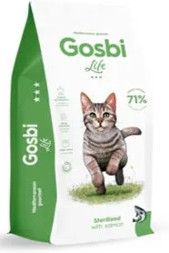 Gosbi Life Sterilized (Лосось), 12 кг