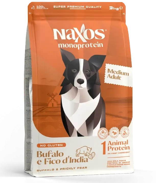 Naxos Adult Medium (Буйвол, опунция)