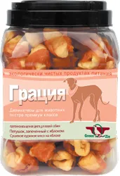 GreenQZin "Грация"(Петушок запеченый с яблоком)