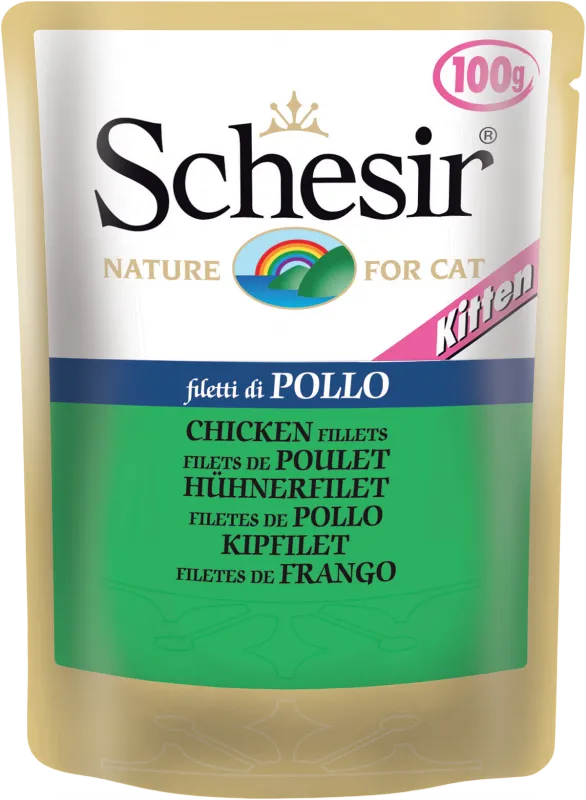 Schesir Kitten Chicken (Цыпленок)