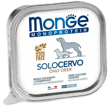 Monge Dog Solo Adult (Оленина)