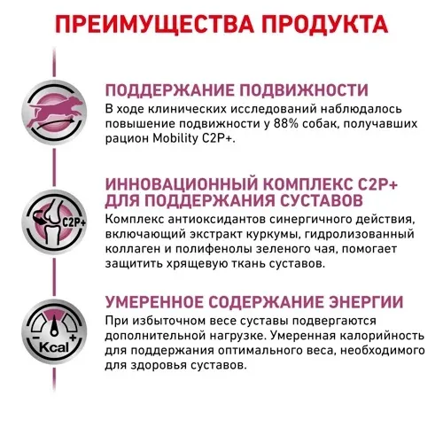 Royal Canin Mobility C2P+ Dog